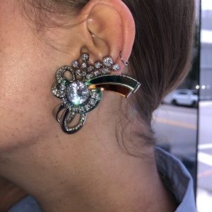 Miu Miu Spring Summer 2015 Clip Earring Swarovski